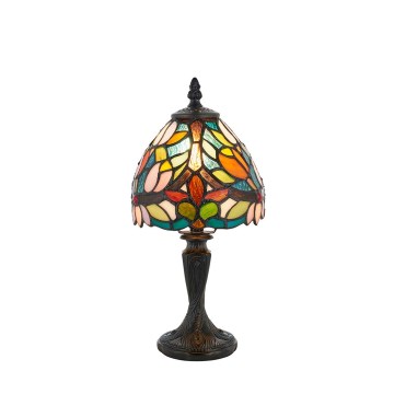 Endon 64331 - Bordslampa Tiffany SYLVETTE 1xE14/40W/230V Ø 15 cm