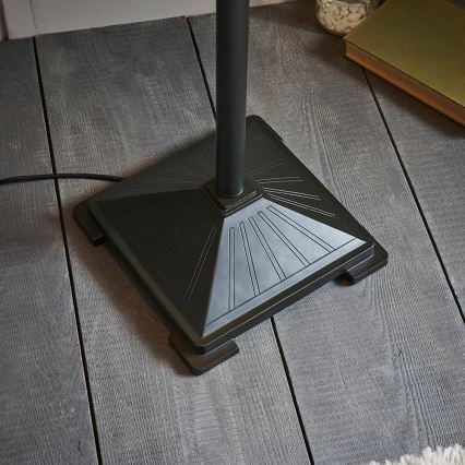 Endon 64383 - Golvlampa WILLIOW 2xE27/60W/230V Ø 42,5 cm