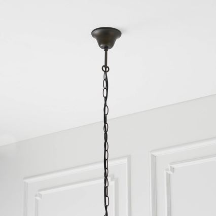 Endon 66148 - Ljuskrona på kedja TROLLSLÄNDA 3xE27/60W/230V diameter 50 cm