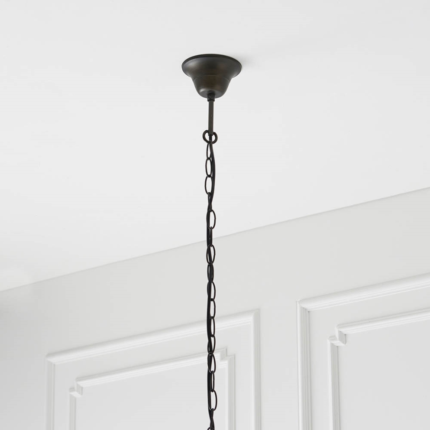 Endon 66148 - Ljuskrona på kedja TROLLSLÄNDA 3xE27/60W/230V diameter 50 cm