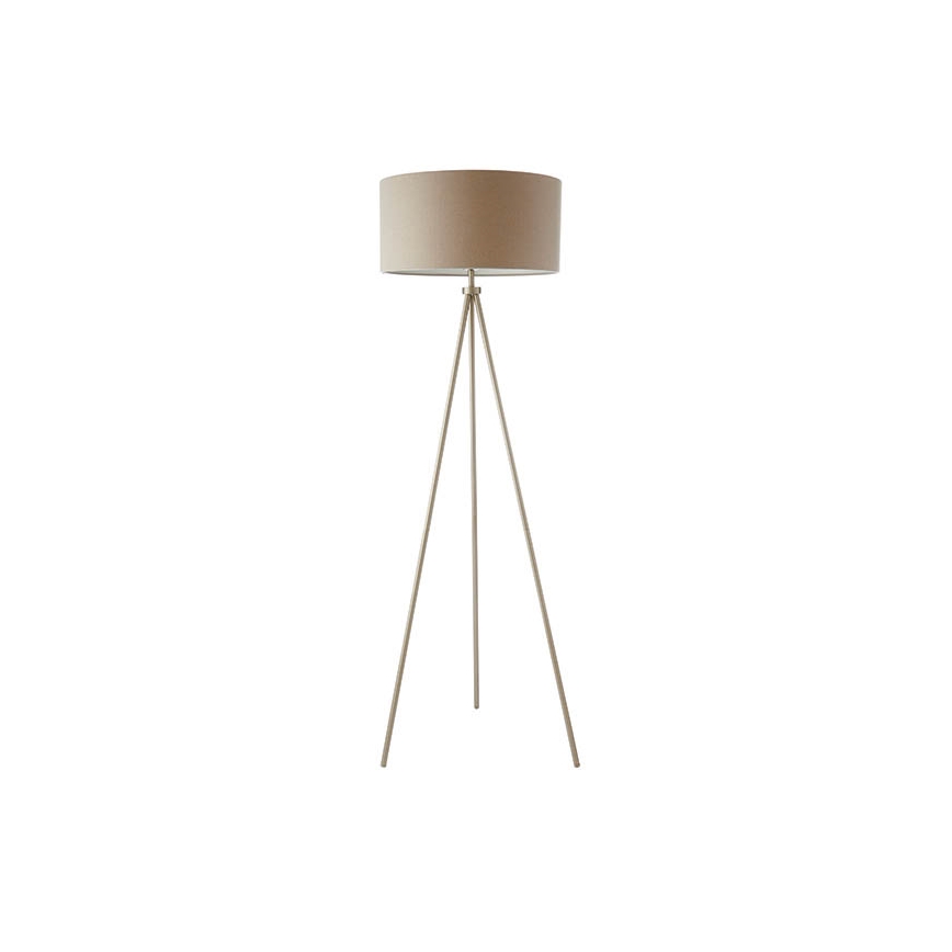 Endon 66987 - Golvlampa TRI 1xE27/60W/230V beige