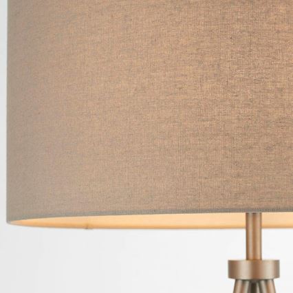 Endon 66987 - Golvlampa TRI 1xE27/60W/230V beige