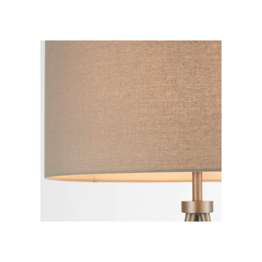 Endon 66987 - Golvlampa TRI 1xE27/60W/230V beige