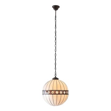 Endon 67045 - Ljuskrona på kedja FARGO 1xE27/60W/230V diameter 40 cm