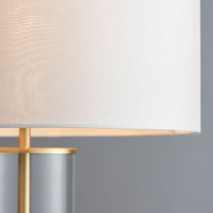 Endon 68802 - Dimmbar touchstyrd bordslampa LESSINA 1xE27/10W/230V guld/vit