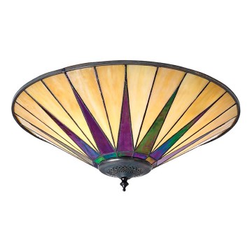 Endon 70240 - Taklampa DARK STAR 2xE27/40W/230V diameter 49 cm