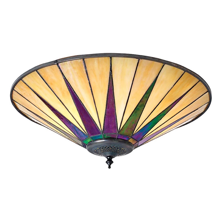 Endon 70240 - Taklampa DARK STAR 2xE27/40W/230V diameter 49 cm
