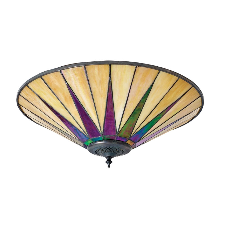 Endon 70240 - Taklampa DARK STAR 2xE27/40W/230V diameter 49 cm