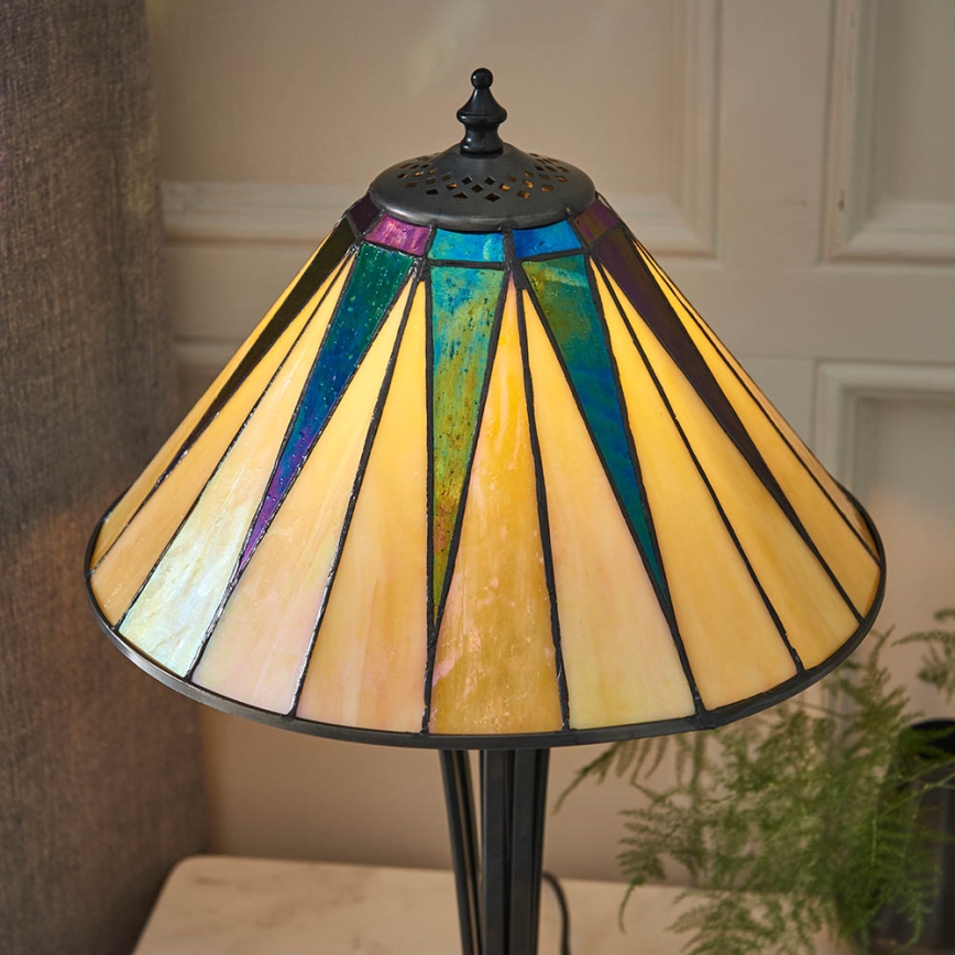 Endon 70367 - Bordslampa DARK STAR 1xE14/40W/230V diameter 30 cm