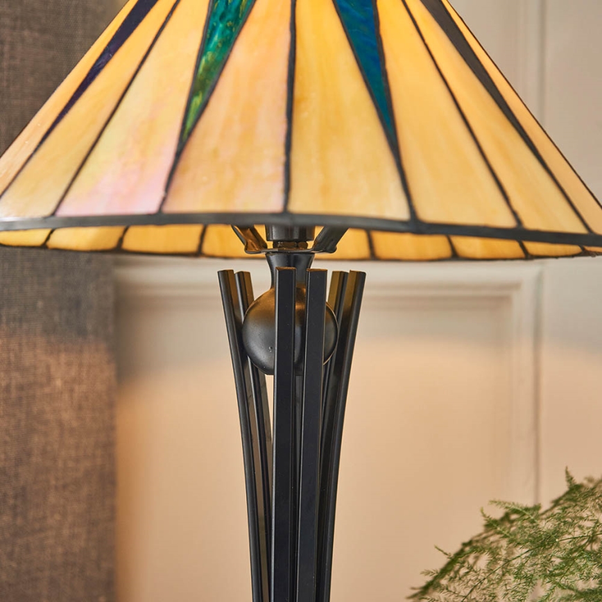 Endon 70367 - Bordslampa DARK STAR 1xE14/40W/230V diameter 30 cm