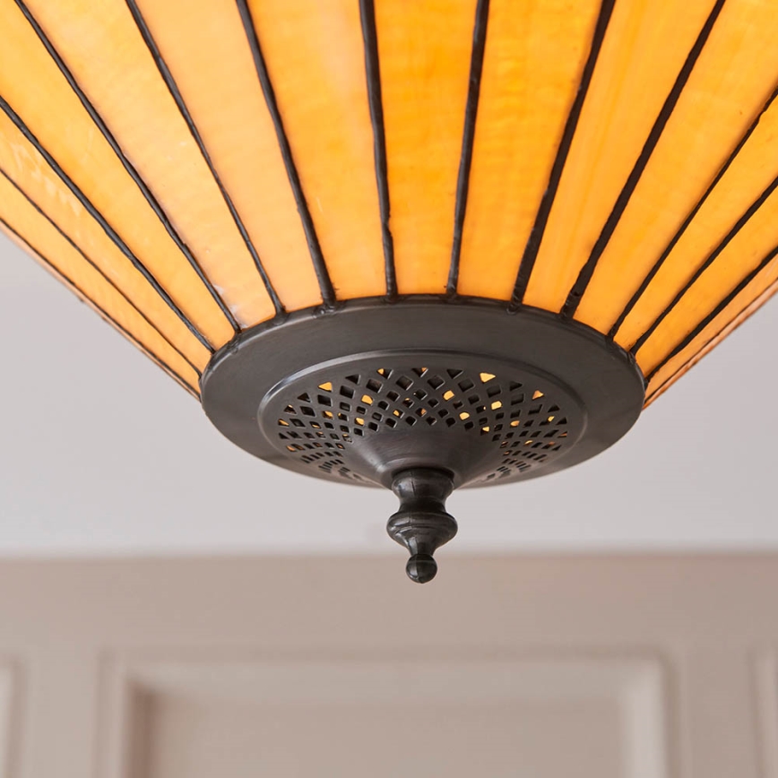 Endon 70706 - Taklampa Tiffany JAMELIA 2xE27/60W/230V Ø 50 cm