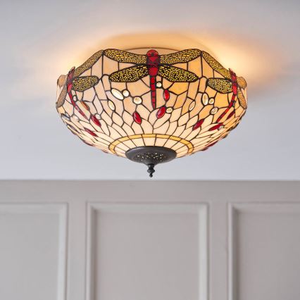 Endon 70723 - Taklampa TROLLSLÄNDA 2xE27/60W/230V diameter 41 cm