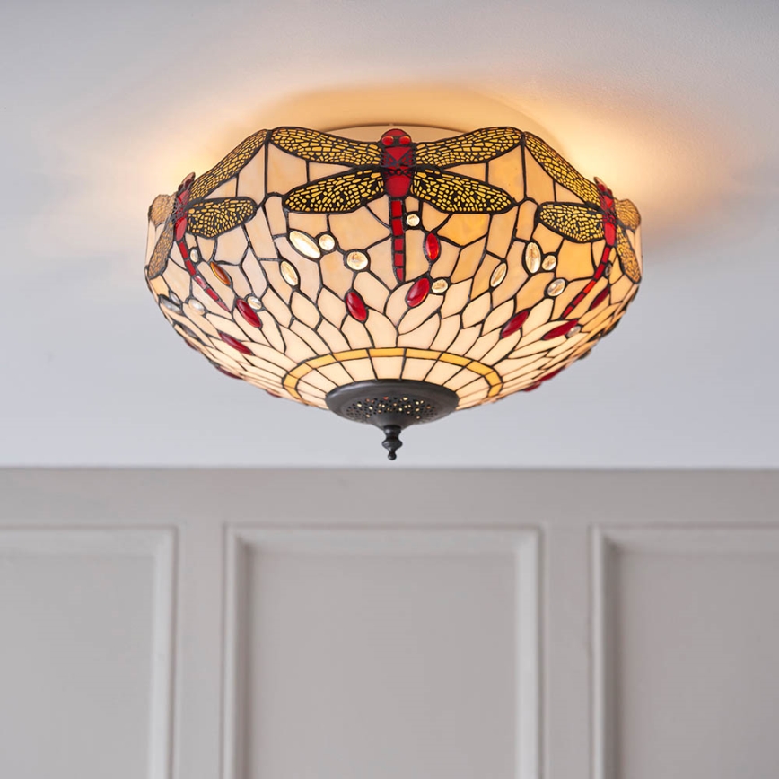 Endon 70723 - Taklampa TROLLSLÄNDA 2xE27/60W/230V diameter 41 cm