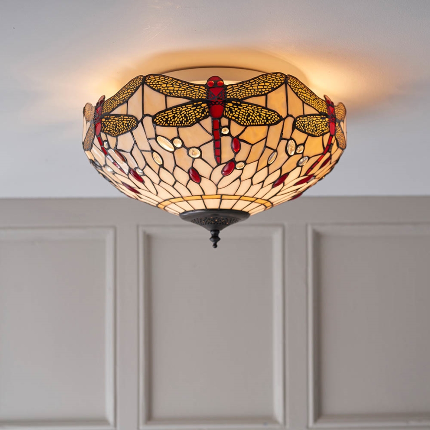 Endon 70723 - Taklampa TROLLSLÄNDA 2xE27/60W/230V diameter 41 cm