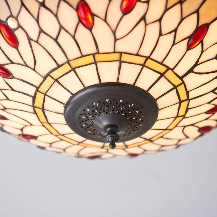 Endon 70723 - Taklampa TROLLSLÄNDA 2xE27/60W/230V diameter 41 cm