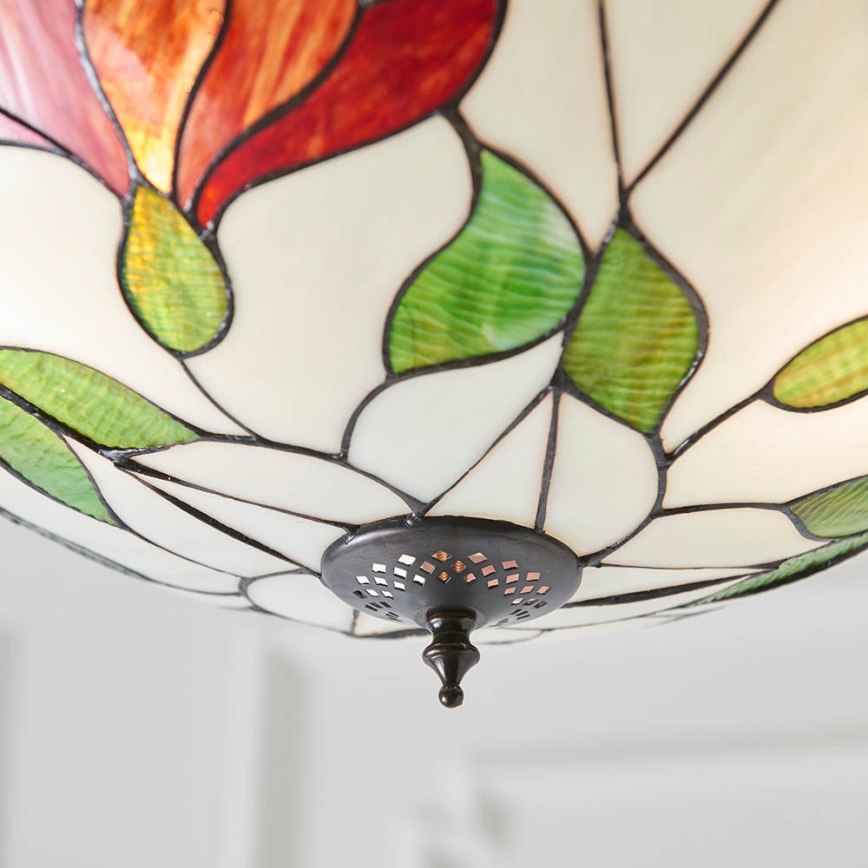 Endon 70946 - Ljuskrona på kedja BOTANICA 3xE27/60W/230V diameter 45 cm