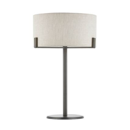 Endon 72631 - Bordslampa HAYFIELD 1xE27/40W/230V brons/grå
