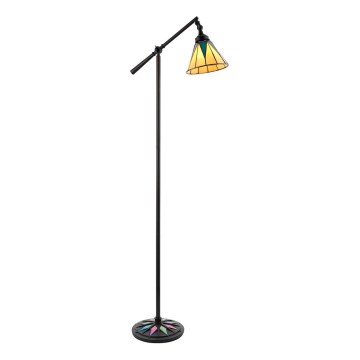 Endon 74355 - Golvlampa DARK STAR 1xE14/40W/230V