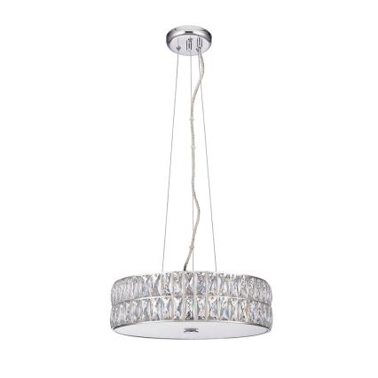 Endon 76513 - VERINA LED-pendel på vajer 5xLED/5W/230V polerad krom