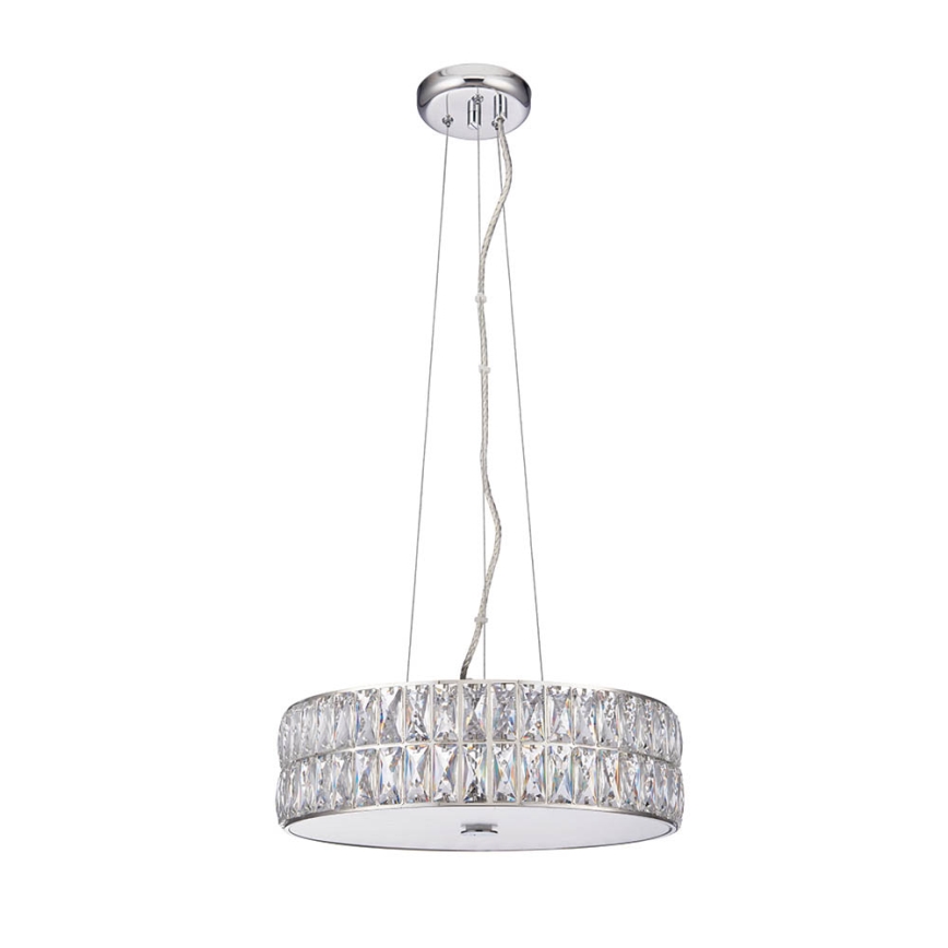 Endon 76513 - VERINA LED-pendel på vajer 5xLED/5W/230V polerad krom