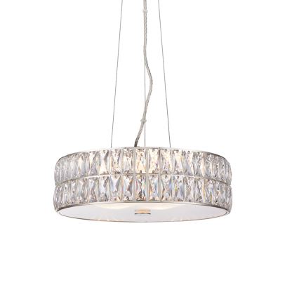 Endon 76513 - VERINA LED-pendel på vajer 5xLED/5W/230V polerad krom