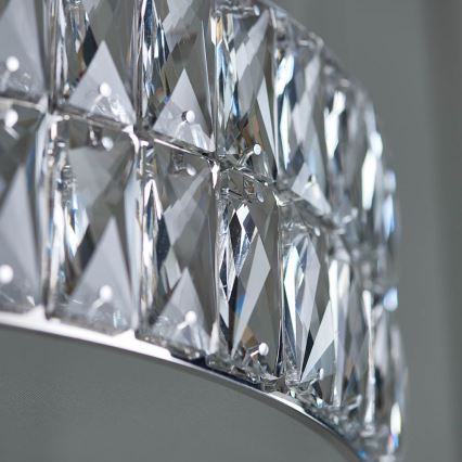 Endon 76513 - VERINA LED-pendel på vajer 5xLED/5W/230V polerad krom
