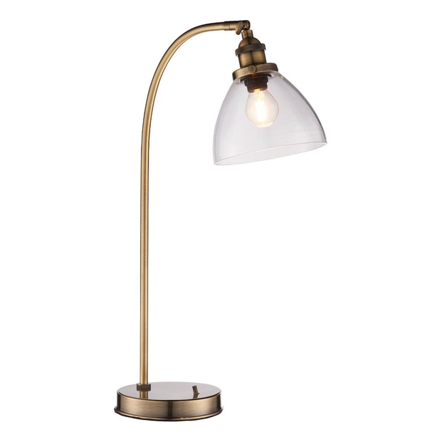 Endon 77859 - Bordslampa HANSEN 1xE14/40W/230V mässing