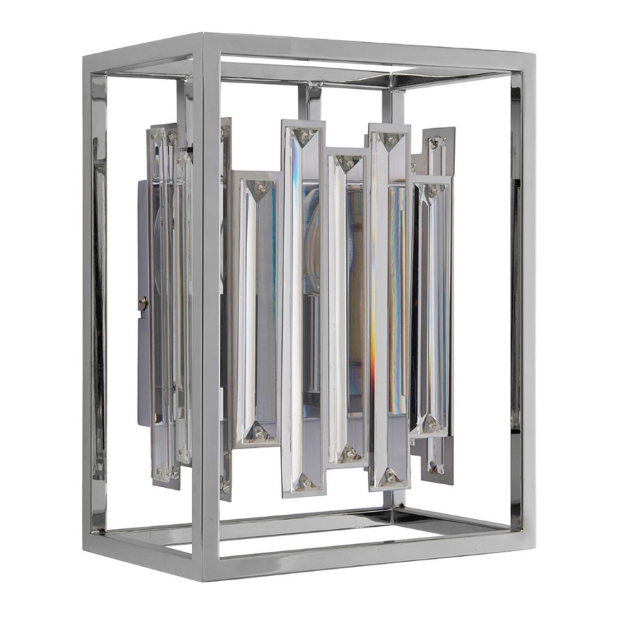 Endon 81932 - Vägglampa ACADIA 1xE14/40W/230V blank krom