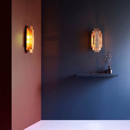 Endon 90451 - Vägglampa ALZARE 2xG9/3W/230V vit patina