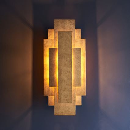 Endon 90452 - Vägglampa ALZARE 2xG9/3W/230V guld