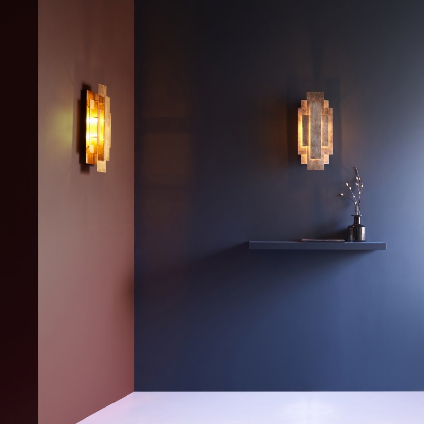 Endon 90452 - Vägglampa ALZARE 2xG9/3W/230V guld