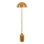 Endon 90521 - Golvlampa NOVA 1xE27/60W/230V mässing
