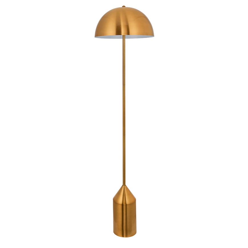 Endon 90521 - Golvlampa NOVA 1xE27/60W/230V mässing