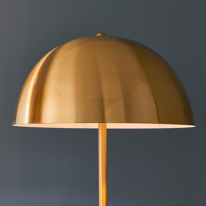 Endon 90521 - Golvlampa NOVA 1xE27/60W/230V mässing