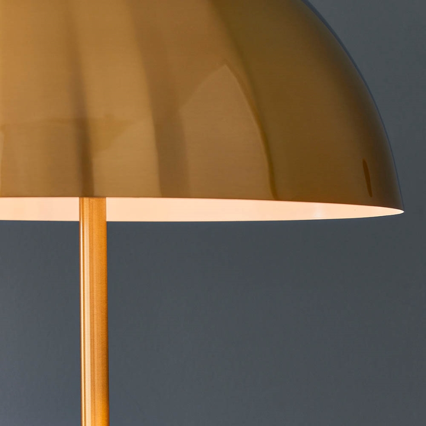 Endon 90521 - Golvlampa NOVA 1xE27/60W/230V mässing