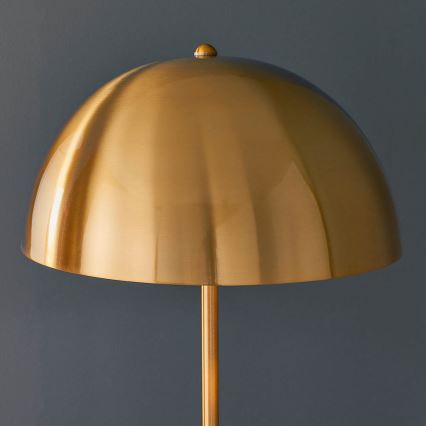 Endon 90521 - Golvlampa NOVA 1xE27/60W/230V mässing