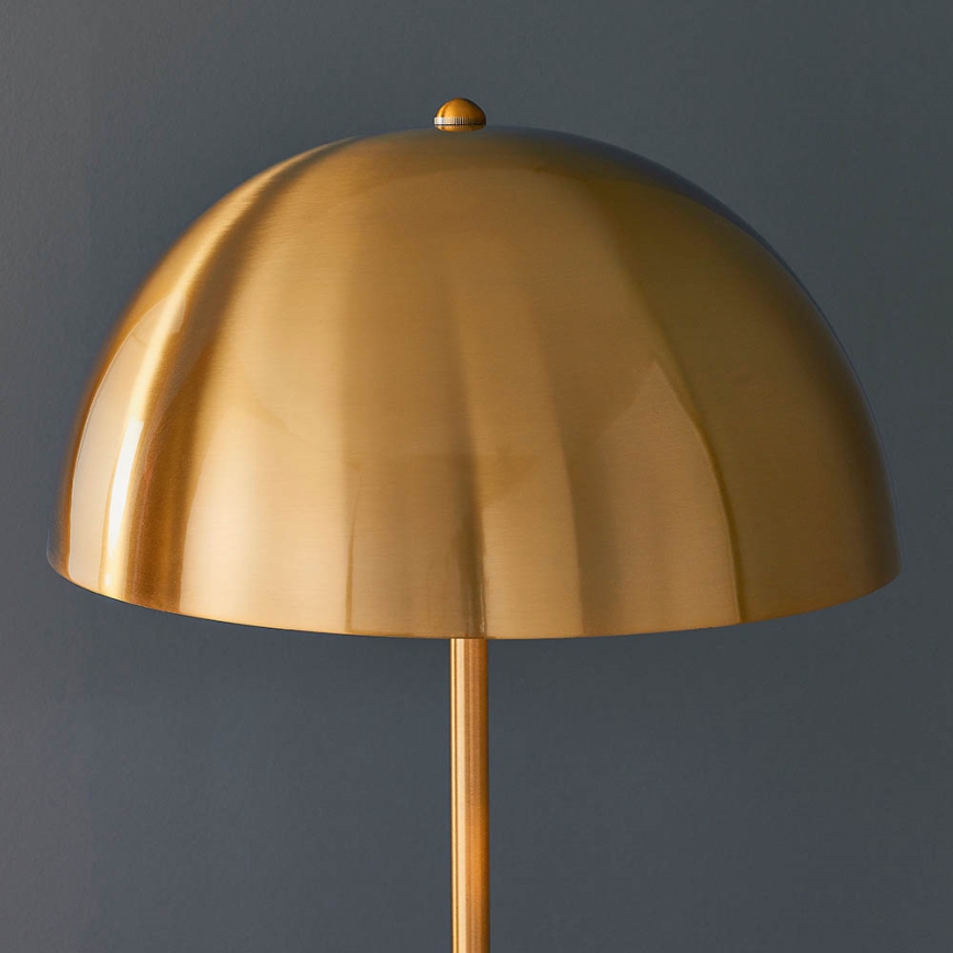 Endon 90521 - Golvlampa NOVA 1xE27/60W/230V mässing