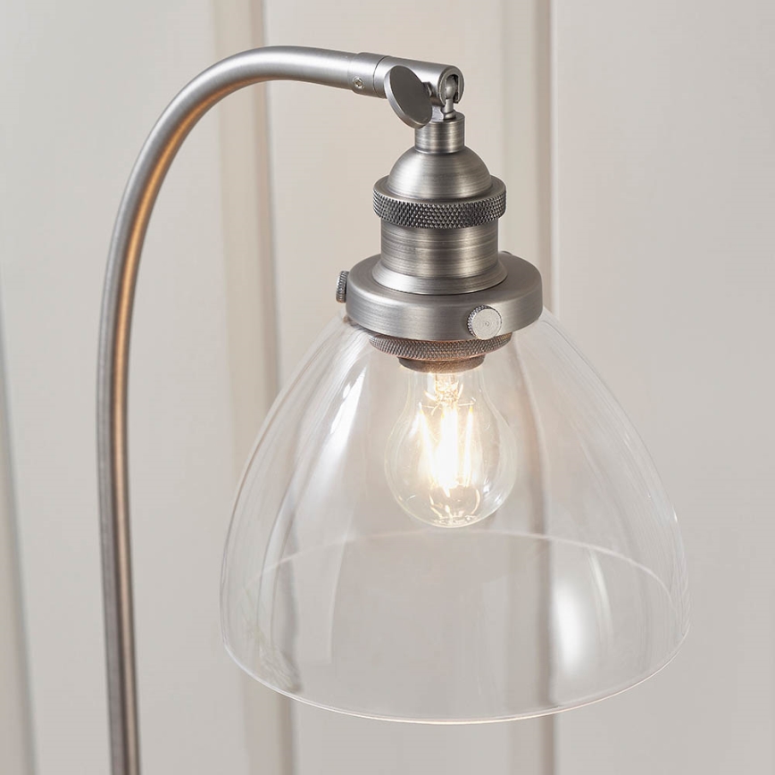 Endon 91740 - Bordslampa HANSEN 1xE14/40W/230V matt krom