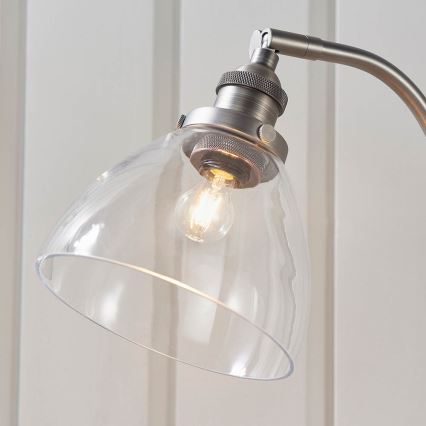 Endon 91740 - Bordslampa HANSEN 1xE14/40W/230V matt krom