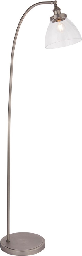 Endon 91741 - Golvlampa HANSEN 1xE27/40W/230V matt krom