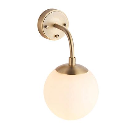 Endon 91892 - Vägglampa ONTARIO 1xE14/7W/230V i mässing