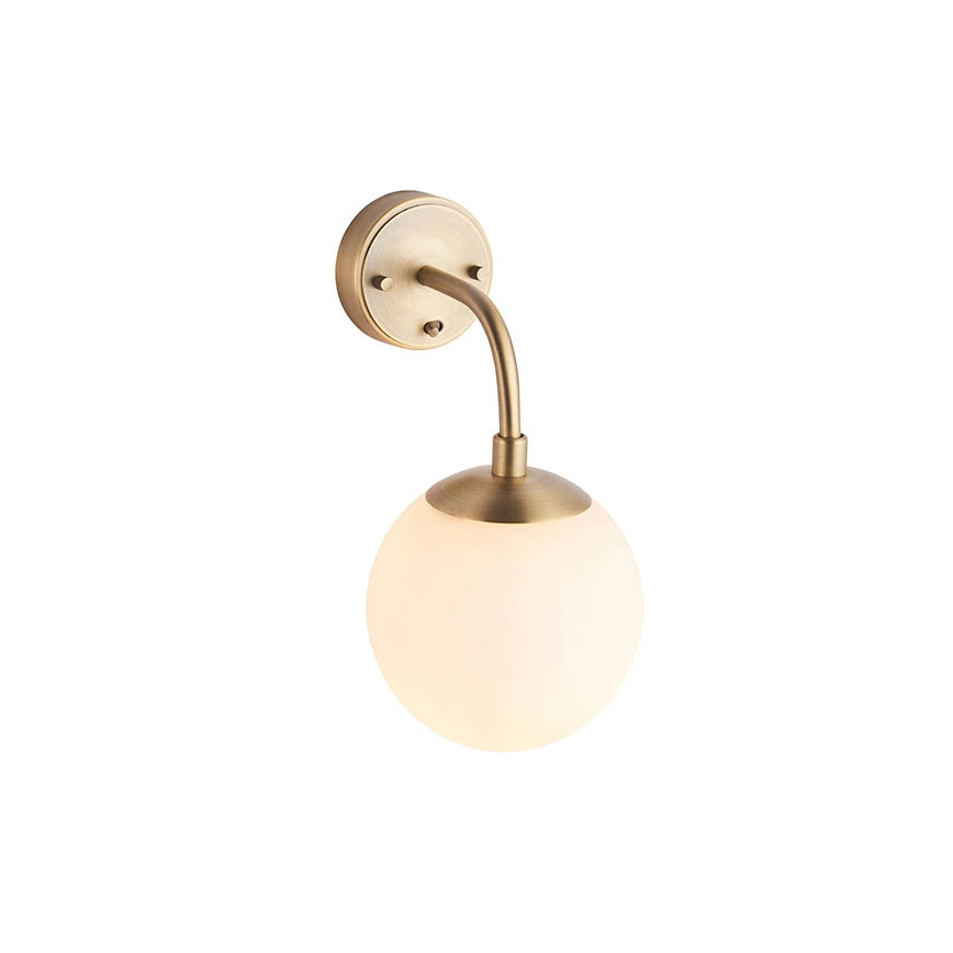 Endon 91892 - Vägglampa ONTARIO 1xE14/7W/230V i mässing