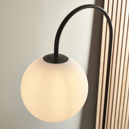 Endon 92424 - Golvlampa HALO 1xE14/7W/230V svart