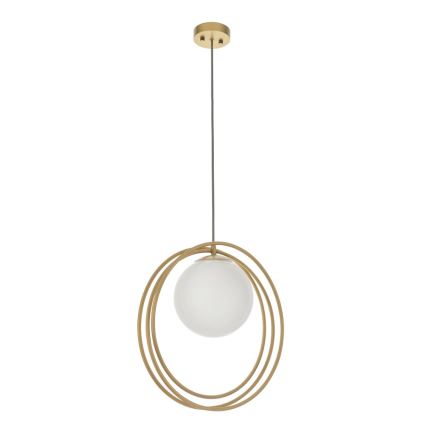 Endon 92488 - Hänglampa på sladd EMILIO 1xE27/10W/230V guld