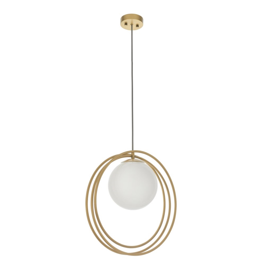 Endon 92488 - Hänglampa på sladd EMILIO 1xE27/10W/230V guld