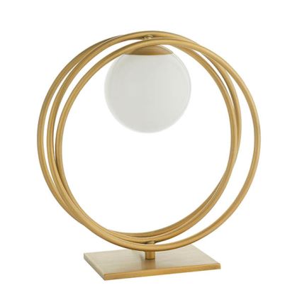 Endon 92491 - Bordslampa EMILIO 1xG9/3W/230V guldfärgad
