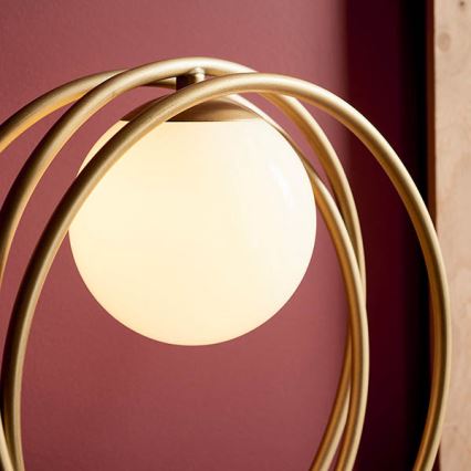 Endon 92491 - Bordslampa EMILIO 1xG9/3W/230V guldfärgad