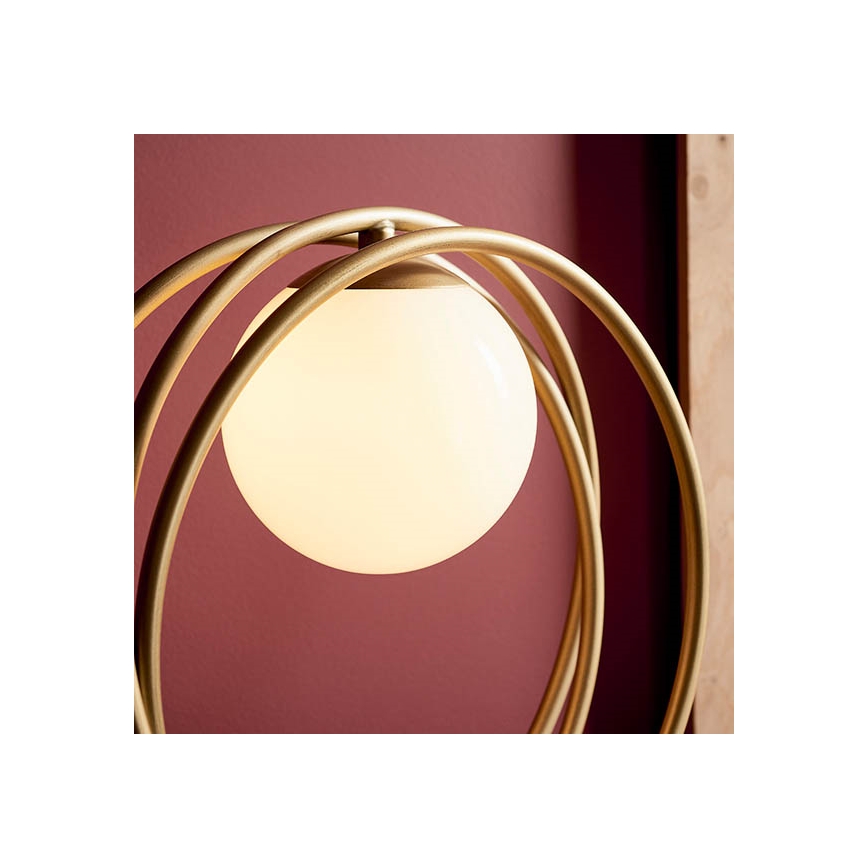 Endon 92491 - Bordslampa EMILIO 1xG9/3W/230V guldfärgad