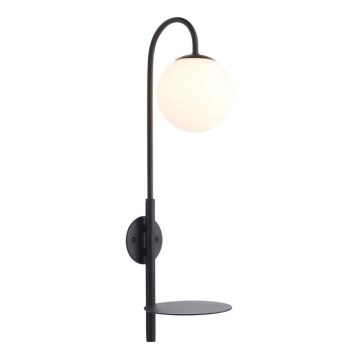 Endon 92726 - Vägglampa HALO 1xG9/3W/230V svart