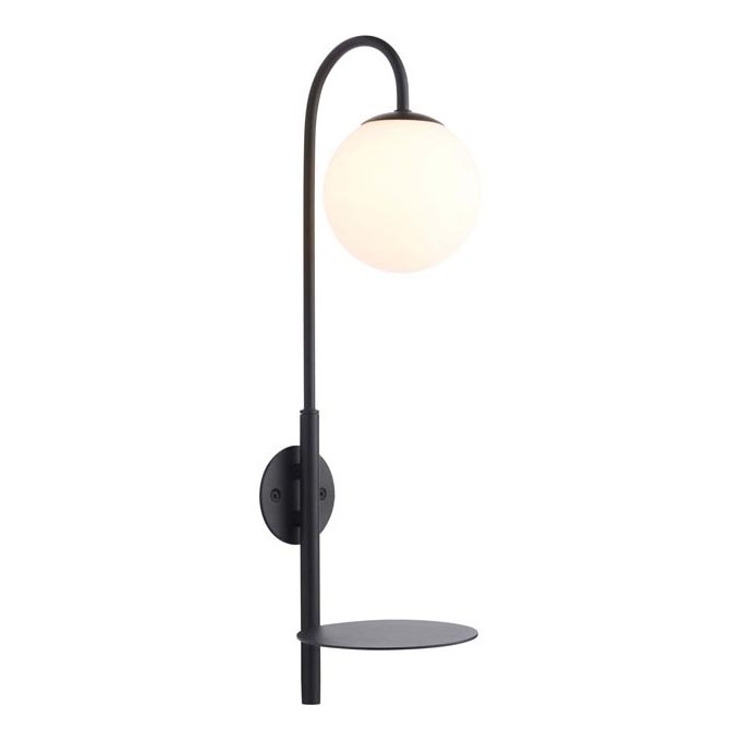 Endon 92726 - Vägglampa HALO 1xG9/3W/230V svart